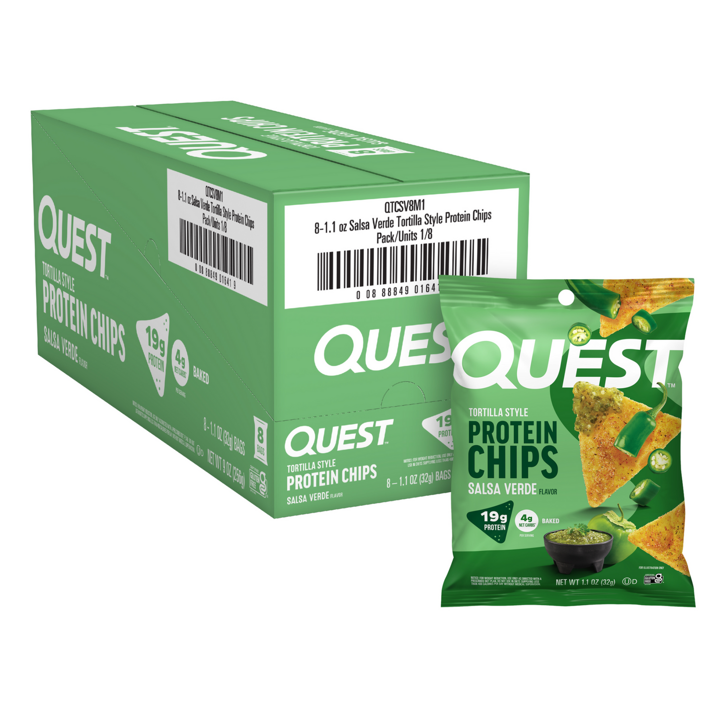 salsa-verde-tortilla-style-protein-chips-t9 110071_QN_USA_Pkg_ProteinChips_Tortilla_SV_8ctCarton_3D_Composite_Force_1.png