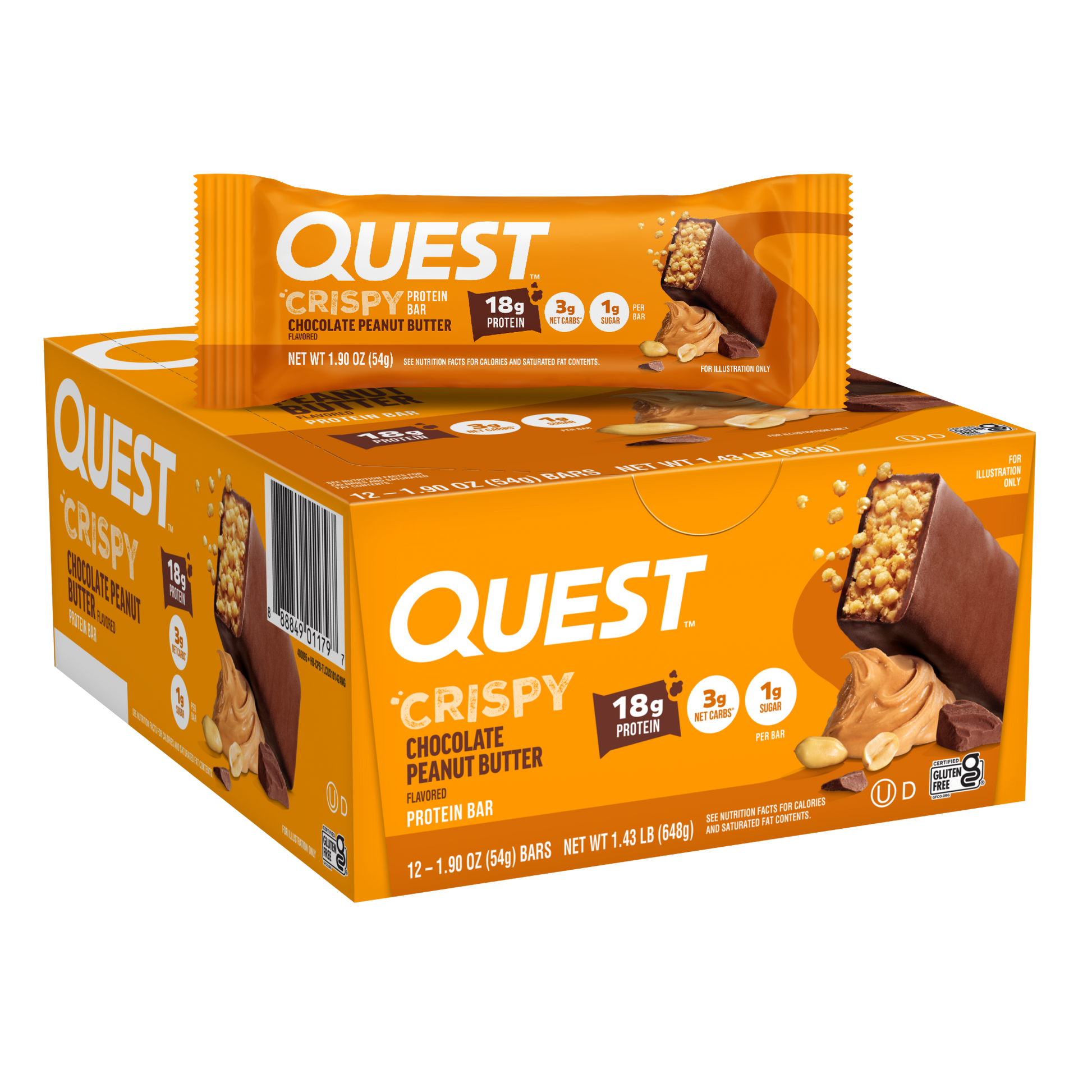 chocolate-peanut-butter-crispy-hero-protein-bars-l2 400095_QN_USA_Pkg_Crispy_ProteinBar_CPB_12ctCarton_3D_Composite_Force.png