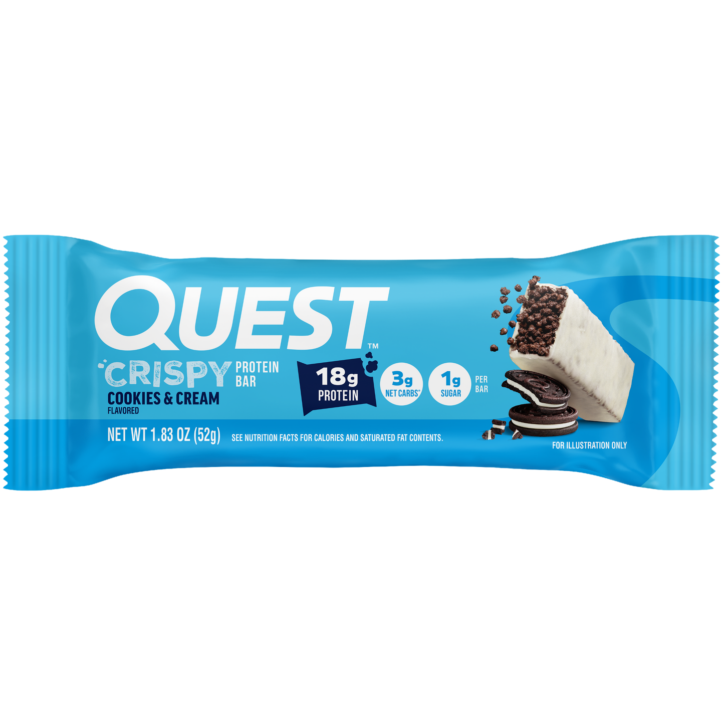 cookies-and-cream-crispy-hero-protein-bars-u3 400110_QN_USA_Pkg_Crispy_ProteinBar_CAC_Wrapper_3D_Front_Force.png